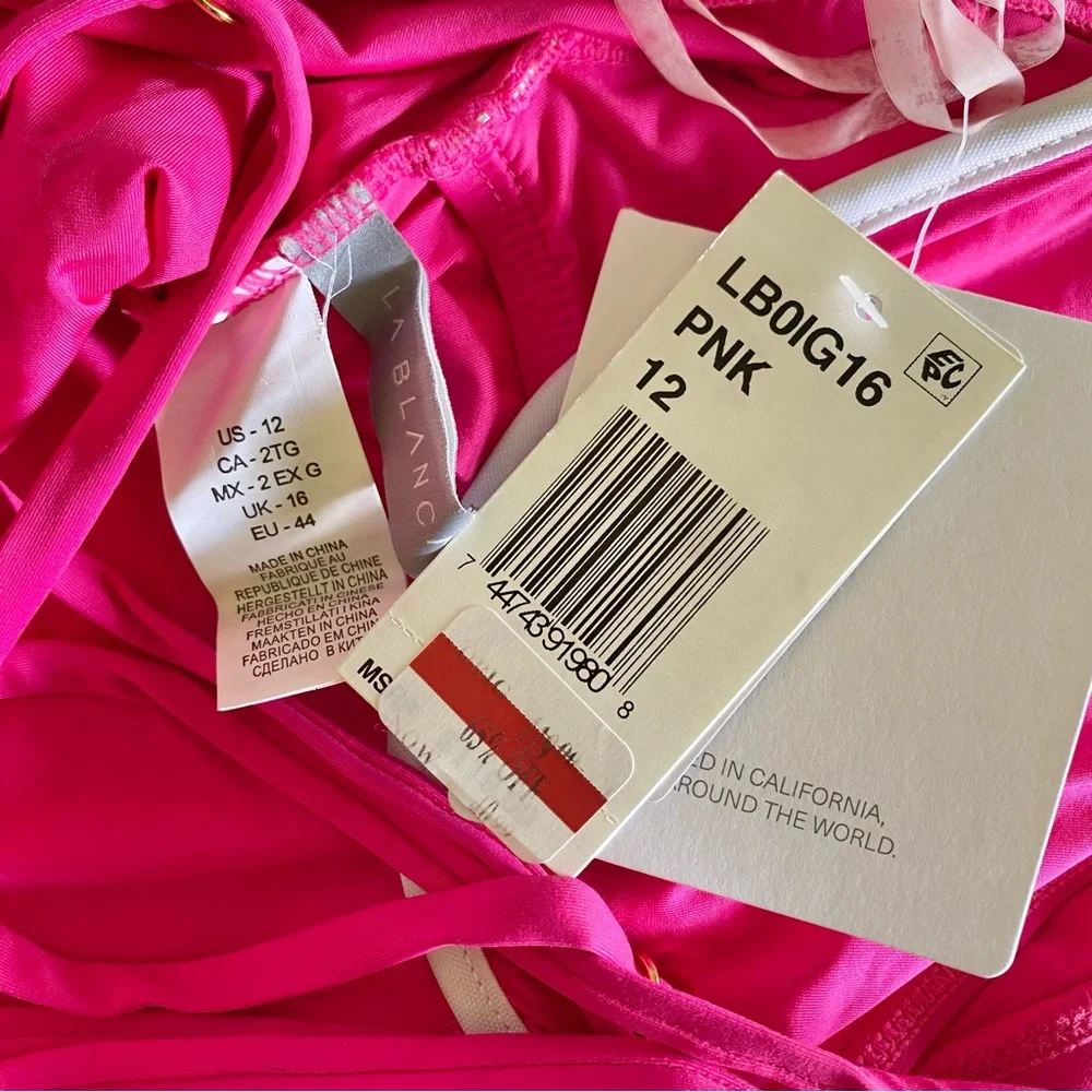La Blanca “Island Goddess” One Piece Swimsuit in pink - Picture 10 of 13